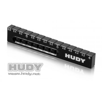 107714 HUDY ULTRA-FINE CHASSIS DROOP GAUGE 4.0-6.6MM