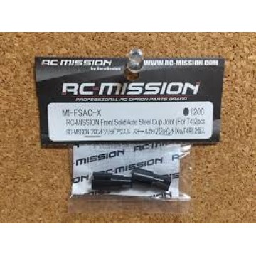 RC Mission Front Solid Axle Steel Cup Joint for T4