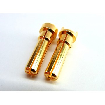 Team Powers 4 / 5mm Golden Plug for Lipo Battery